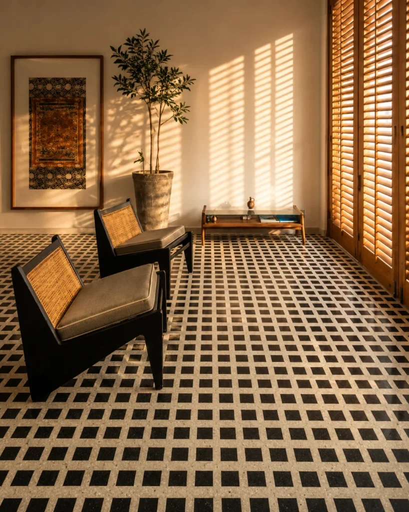 terrazzo concrete flooring in india