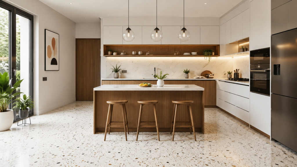 installing terrazzo floor