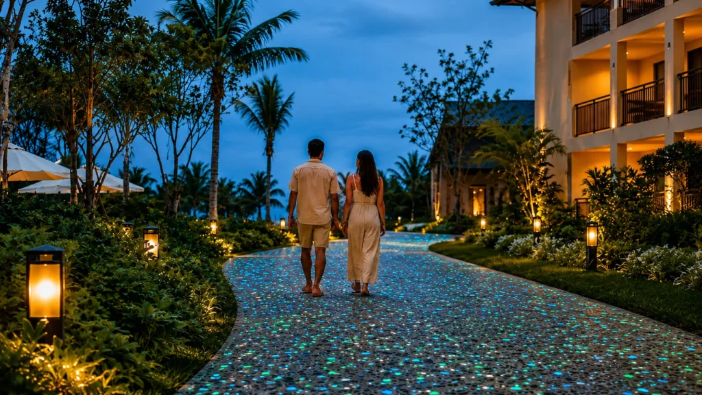 glow rocks for concrete