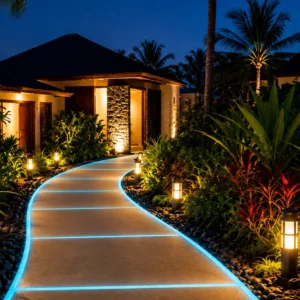 glow concrete in india