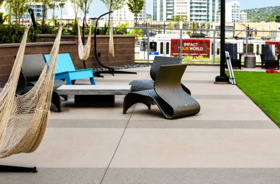 sandcrete flooring